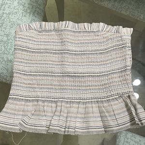 Cotton Candy LA strapless top